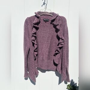 Marystyle Ruffle Cardigan